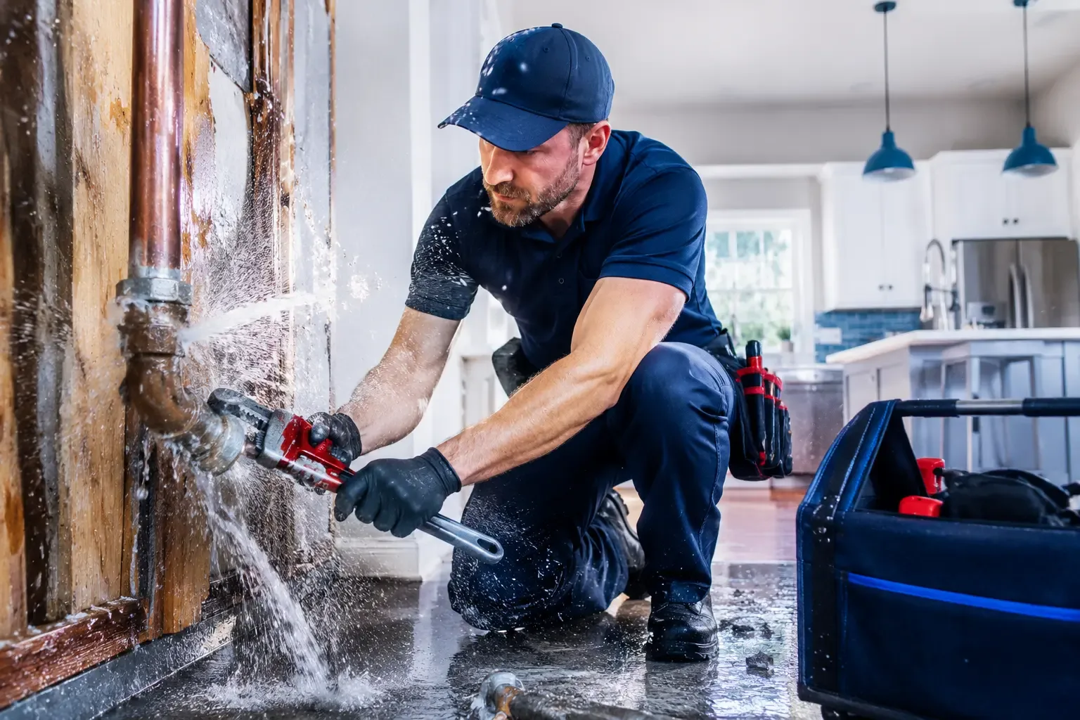Local emergency pipe repair professionals in Tuttle, OK